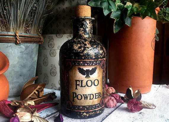 floo powder slytherin crest